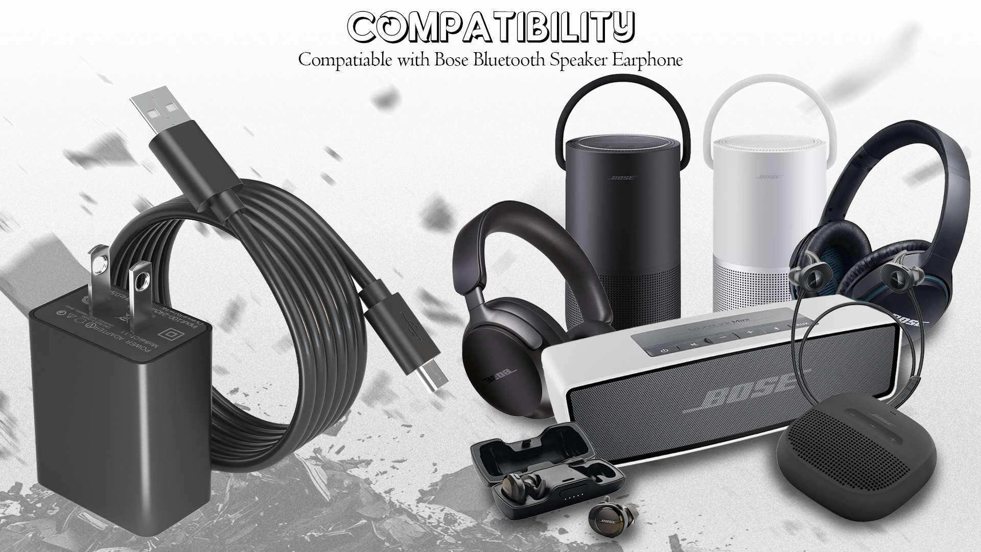 Leomaroさん　Bose ヘッドホン　ワイヤレス　ケース付き USBケーブル Amazon | Aquelo QC35 交換用充電ケーブルコード Bose QUIETCOMFORT35